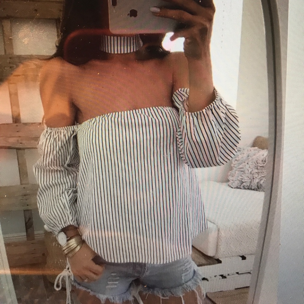 Off the shoulder top