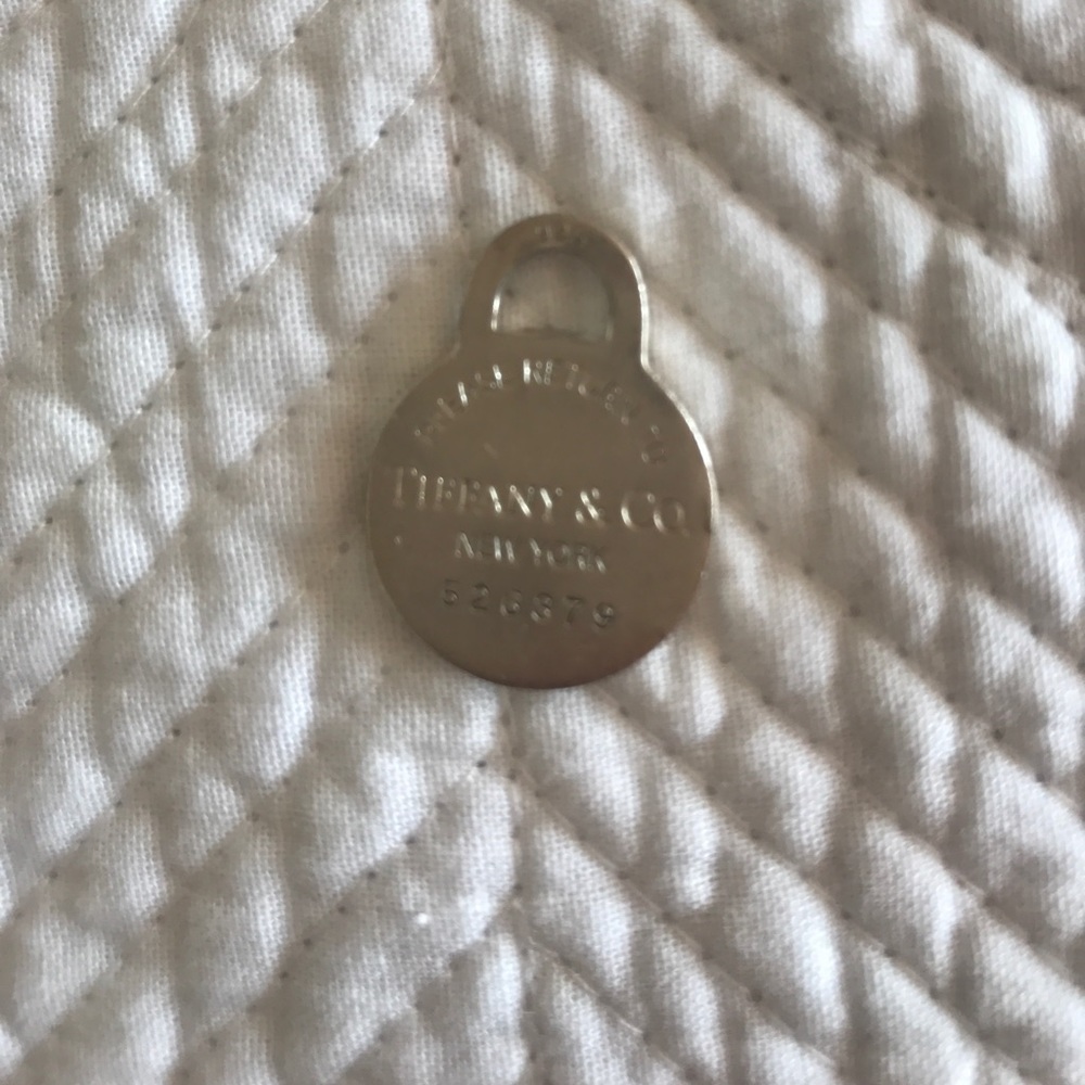 Tiffany & Co key chain tag