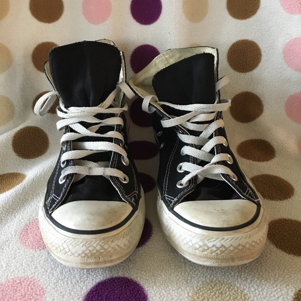 Black Hightop Converse