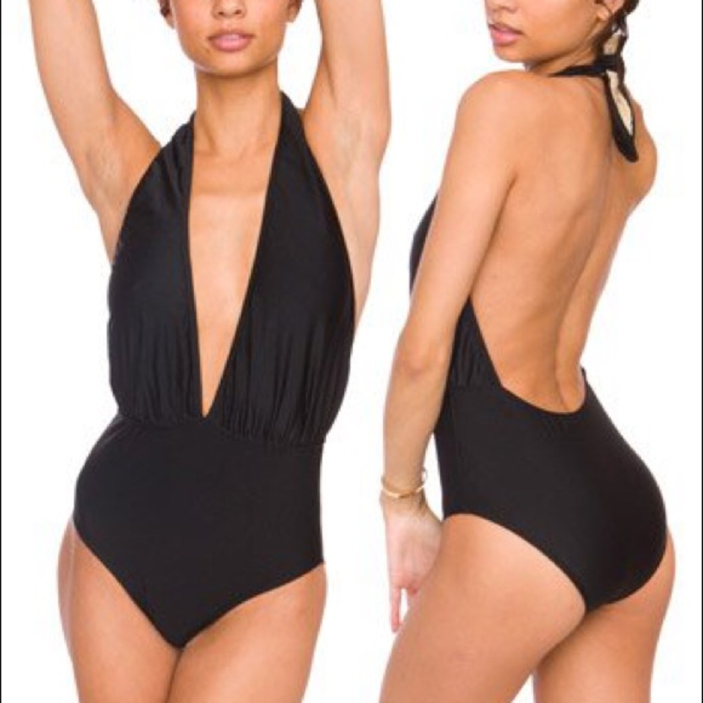 American Apparel Halter Swimsuit