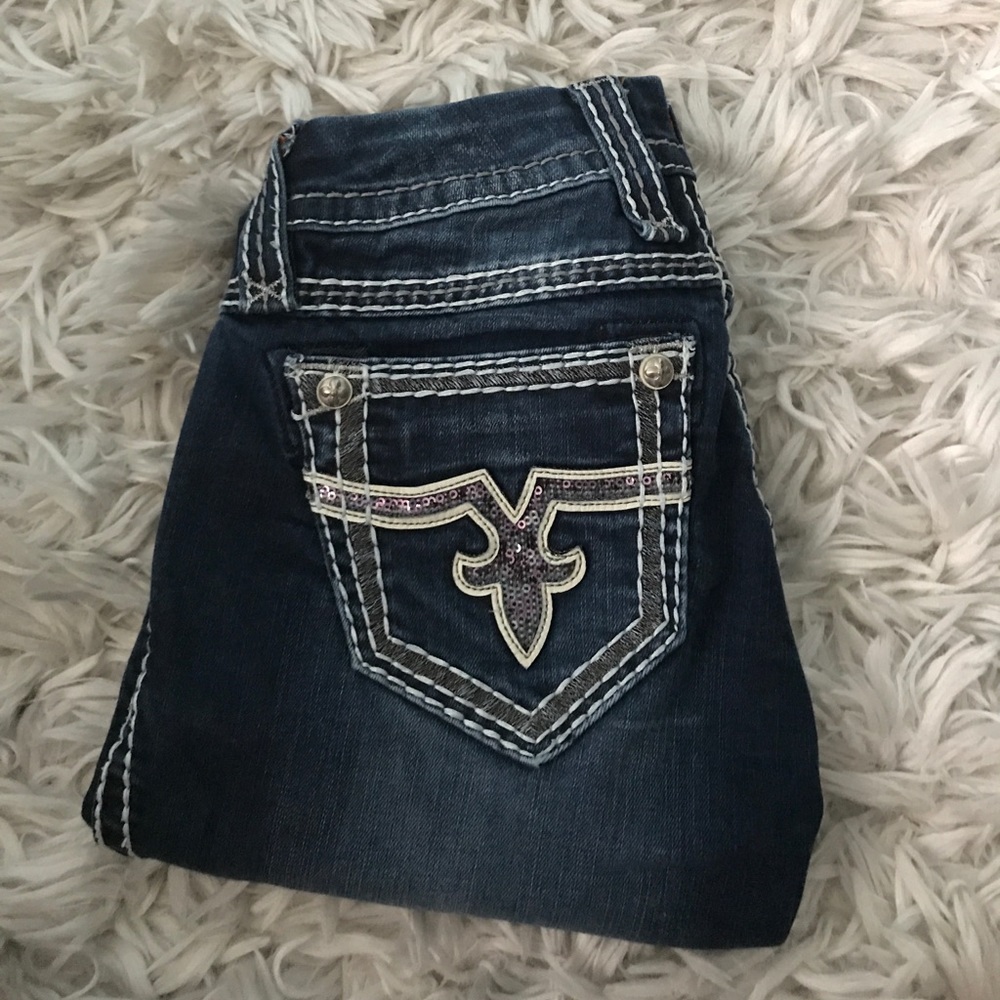 Rock Revival Dark Denim Jean