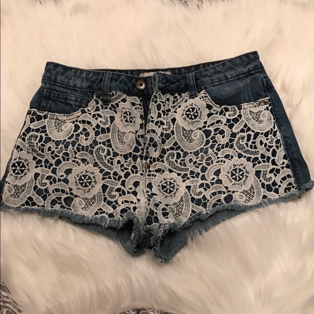 Forever 21 denim shorts