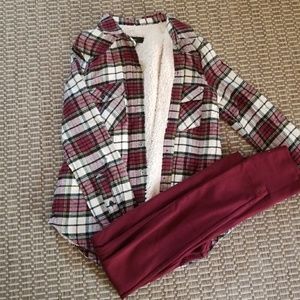 Flannel and Legging set