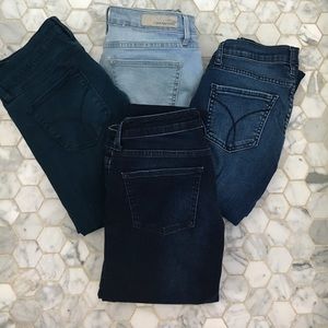 Calvin Klein bundle of jeans