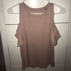 American eagle off the shoulder top!!