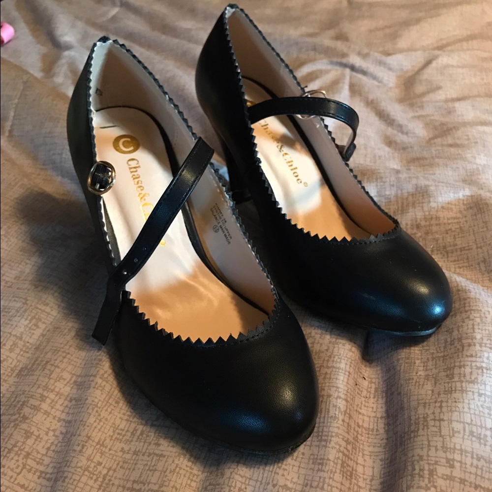 Chase & Chloe jelly pop heels