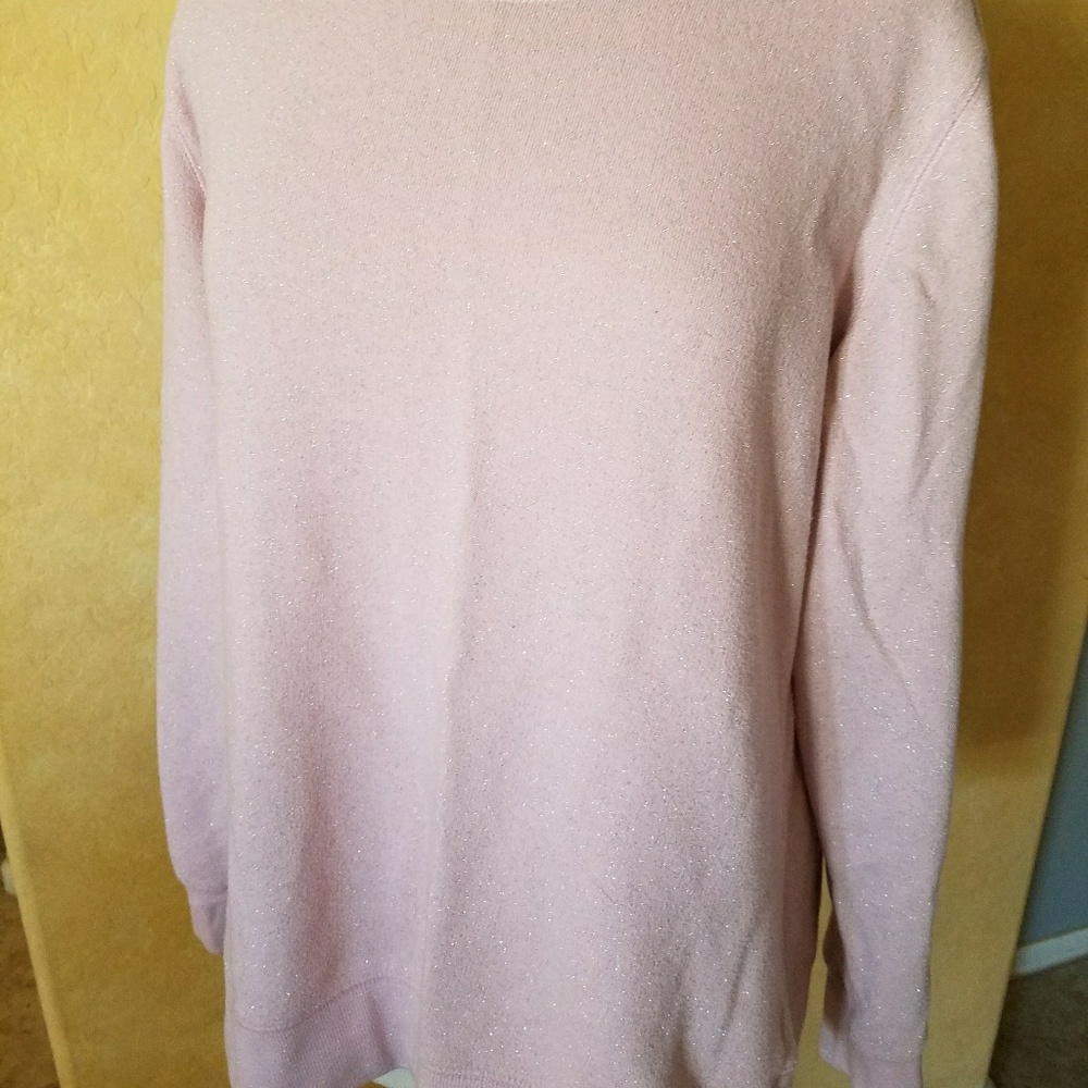 Pink sparkly sweatshirt