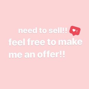 Make me an offer!