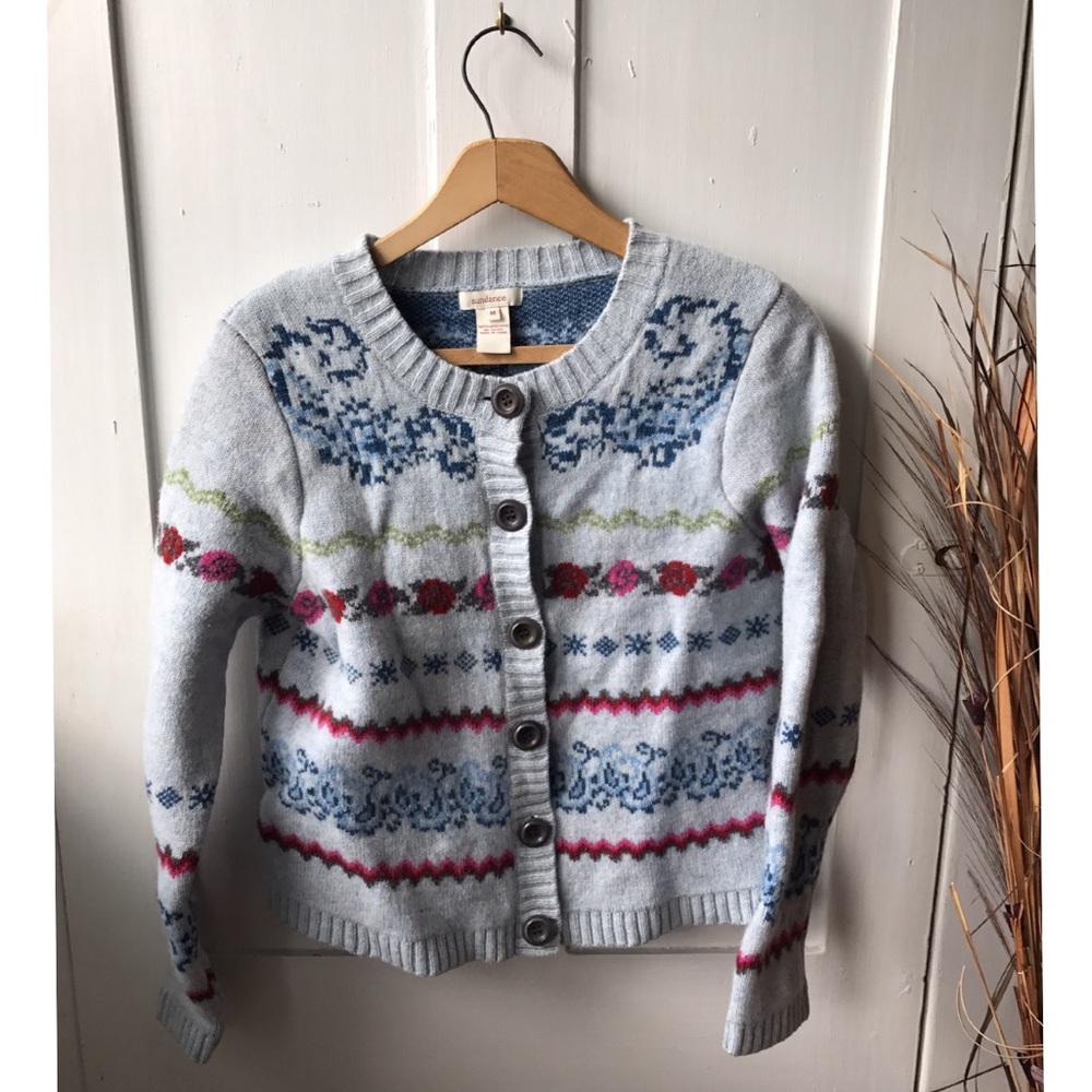 Sundance catalog Wool sweater