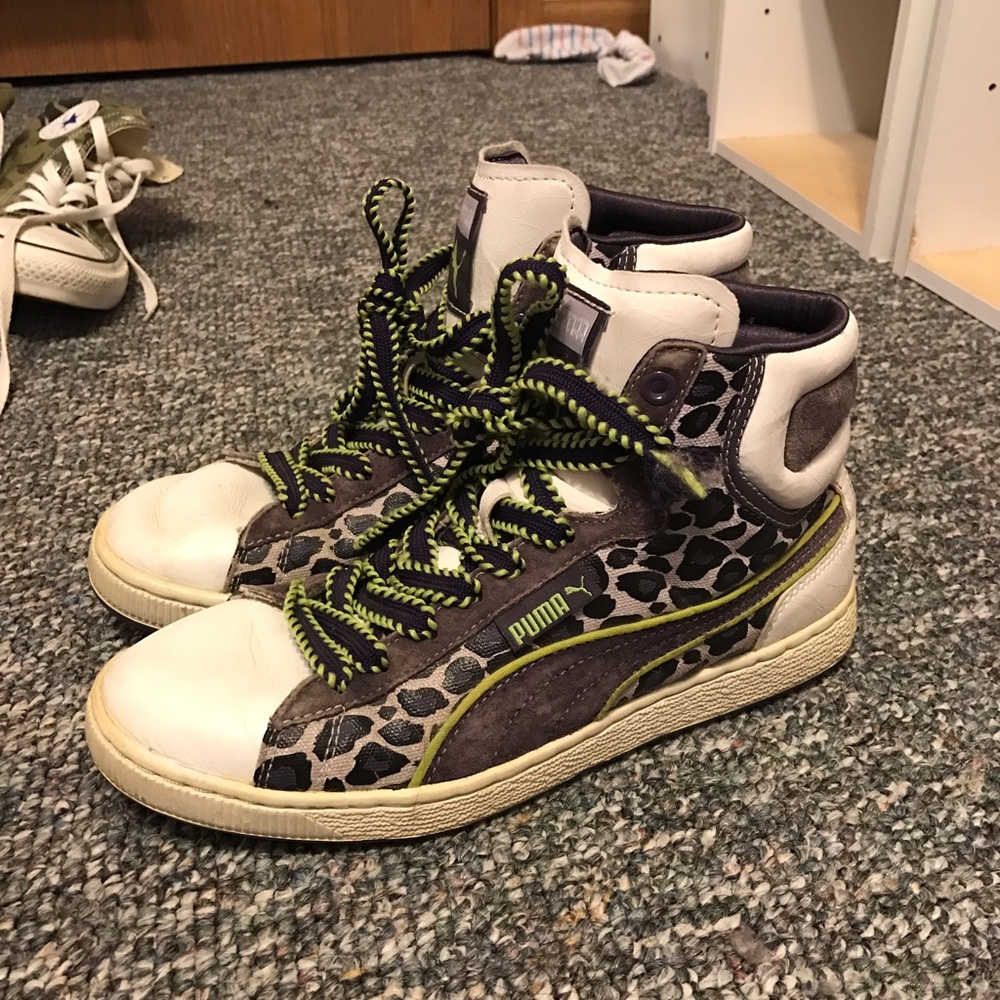 Puma hightop shoes
