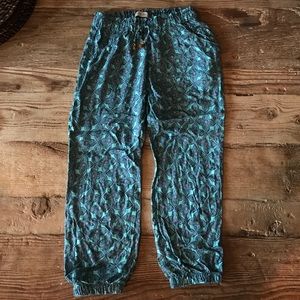 Zara printed pants NWT