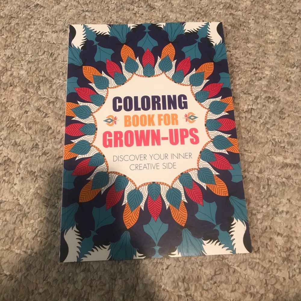 Coloring book for grown ups