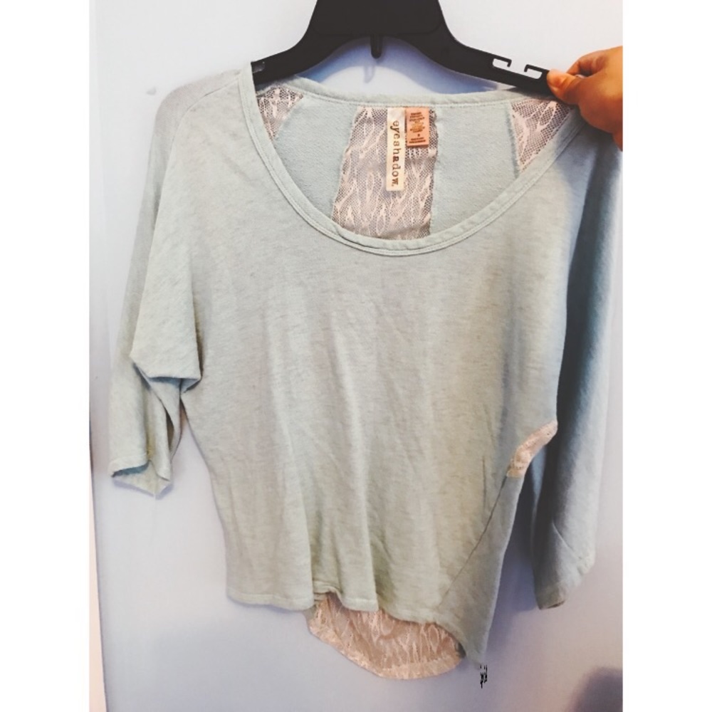Eyeshadow Blue shirt