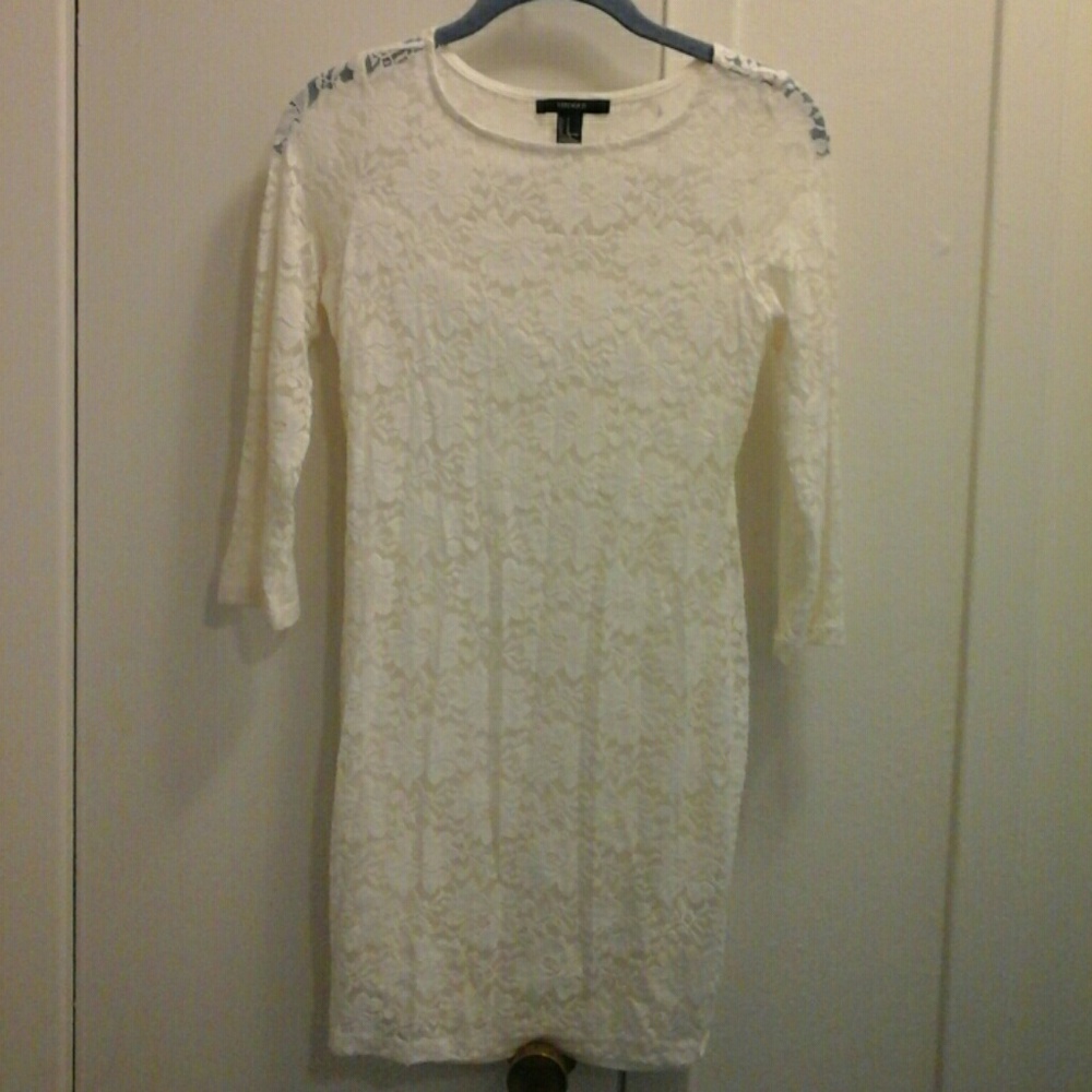 Forever 21 Ivory Lace dress *FINAL PRICE*