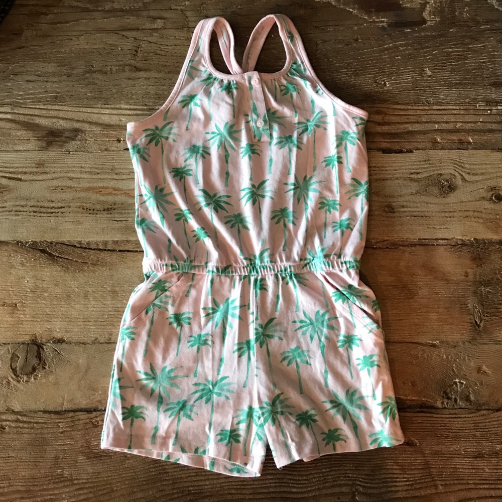 Gymboree palm tree romper NWOT