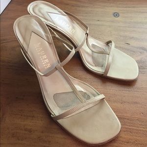 LAUREN RALPH LAUREN STRAPPY SANDALS