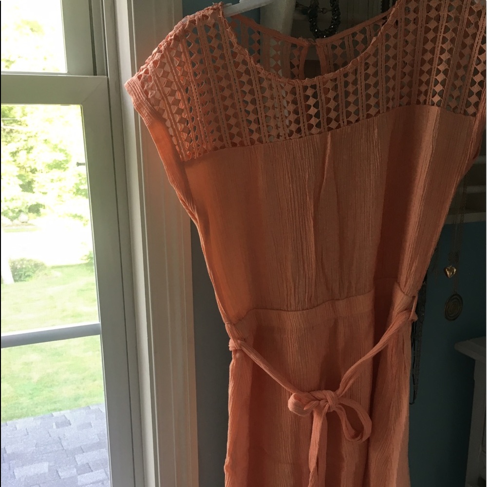✨HUGE DISCOUNT✨ peach dress perfect for summer