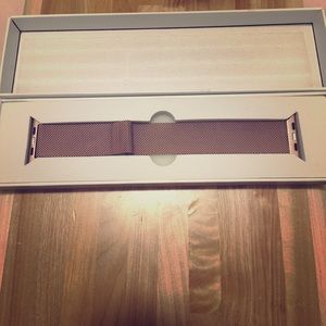Apple Watch band rose gold