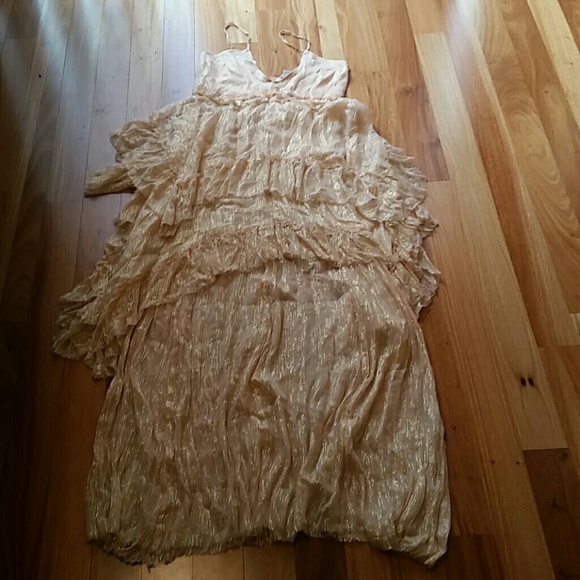 !SOLD!FREE PEOPLE MIDNIGHT RENDEZVOUS MAXI DRESS - Picture 8 of 8