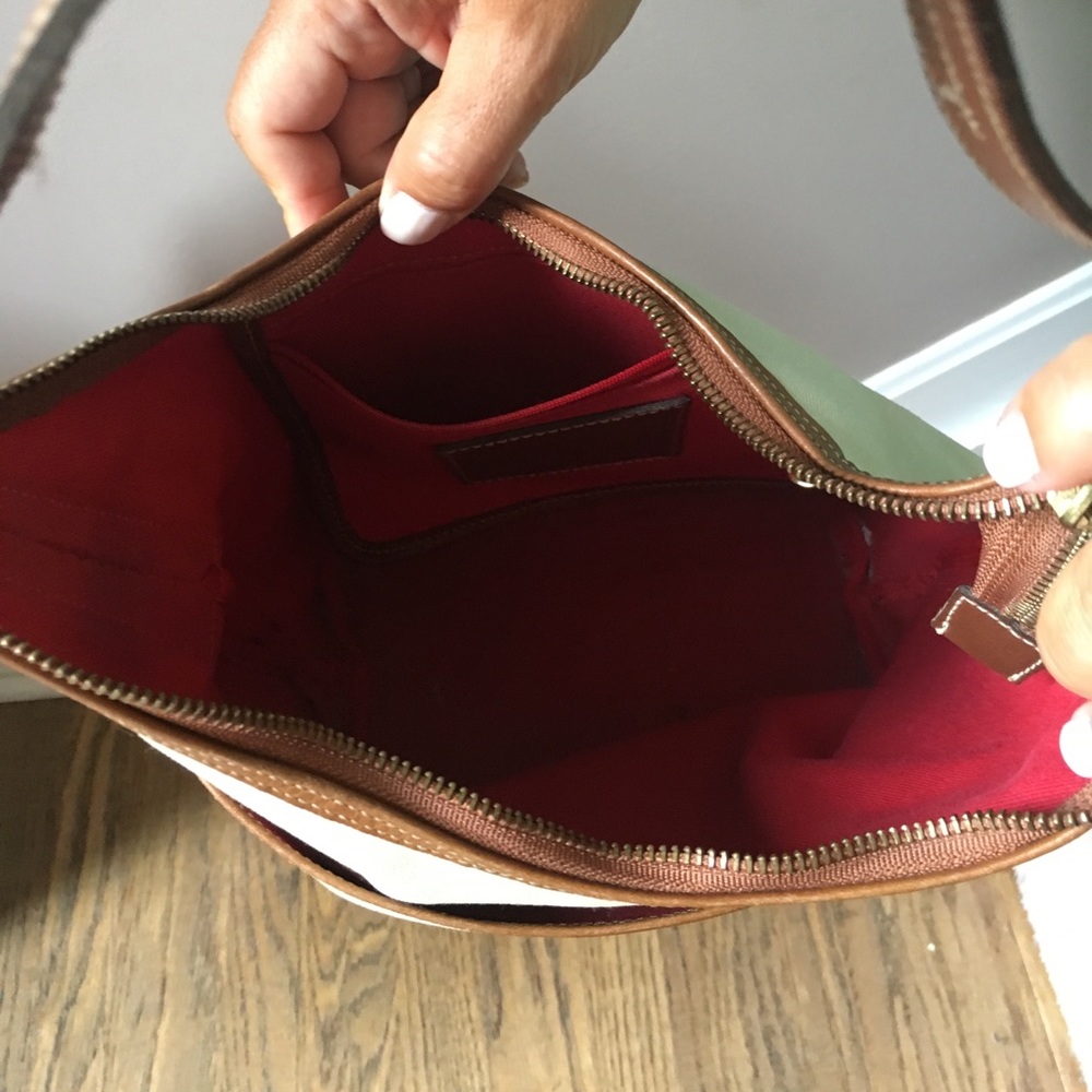 COACH Vintage Summer Weight with Leather Trim - Picture 3 of 3
