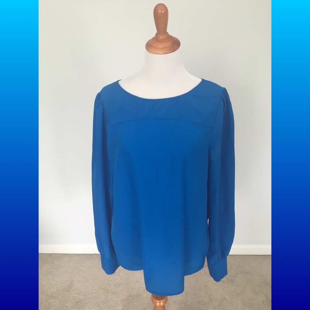 Gorgeous royal blue J Crew top