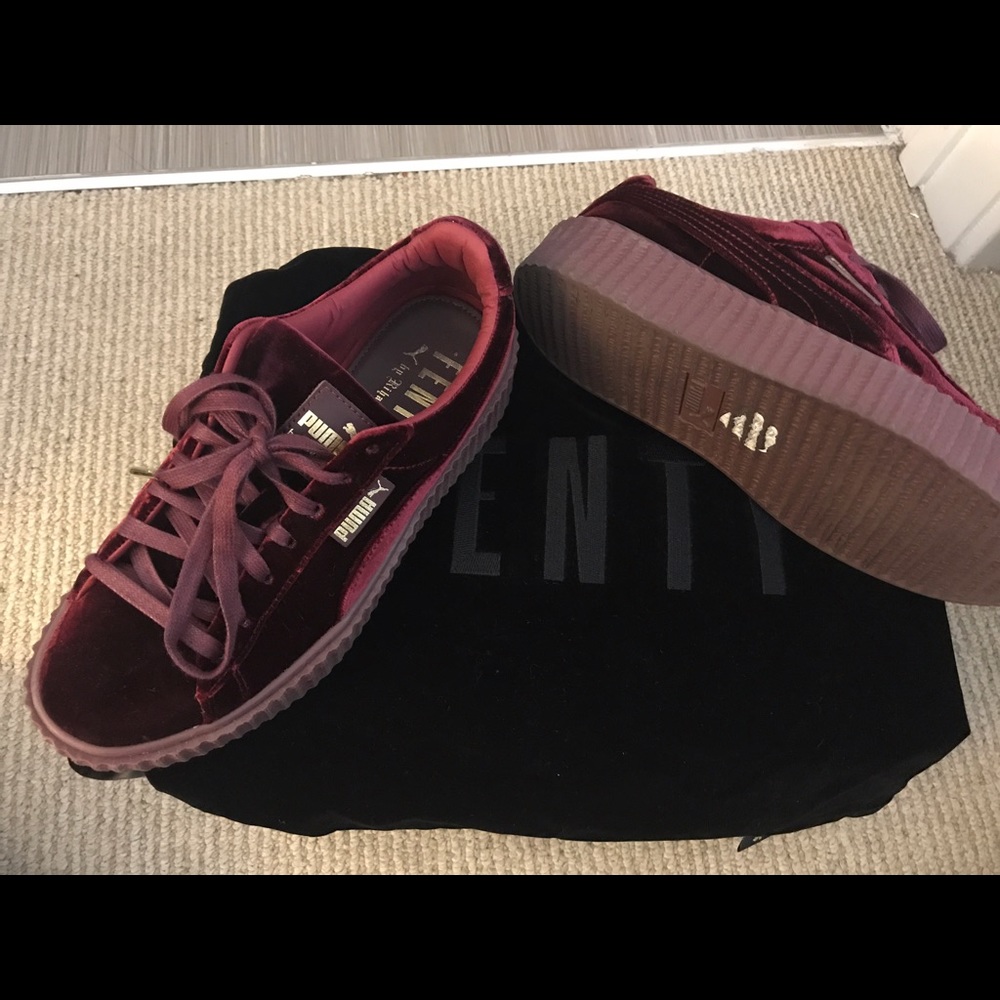 Suede Burgundy Fenty Puma
