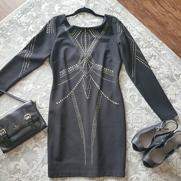 bebe Dresses & Skirts - bebe Studded Dress