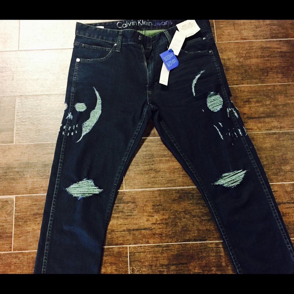 One of a kind Calvin Klein jeans