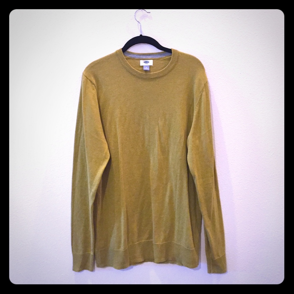 Mustard yellow sweater