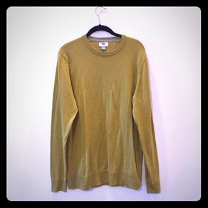 Mustard yellow sweater