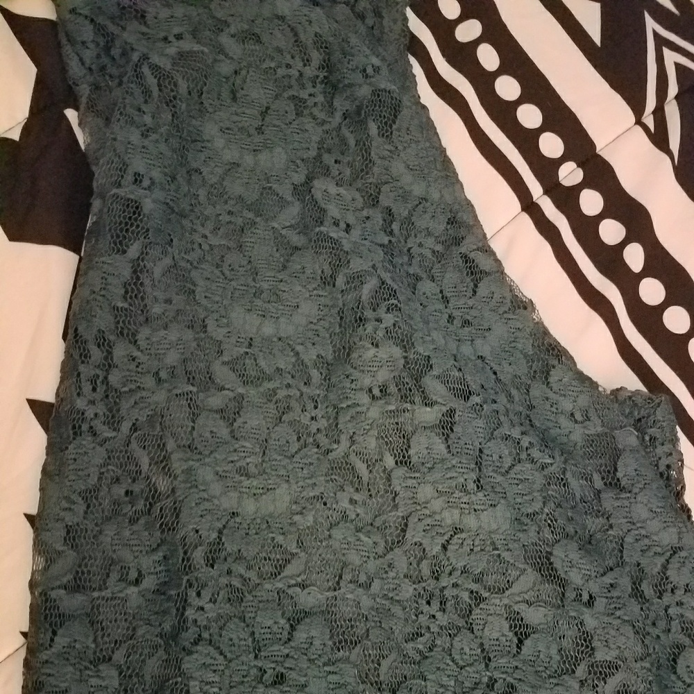 Lularoe Lace Joy XL Duster Cardigan Vest Unicorn