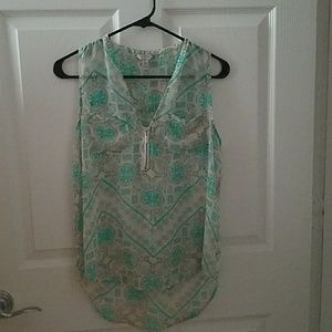 sheer blouse from Guess