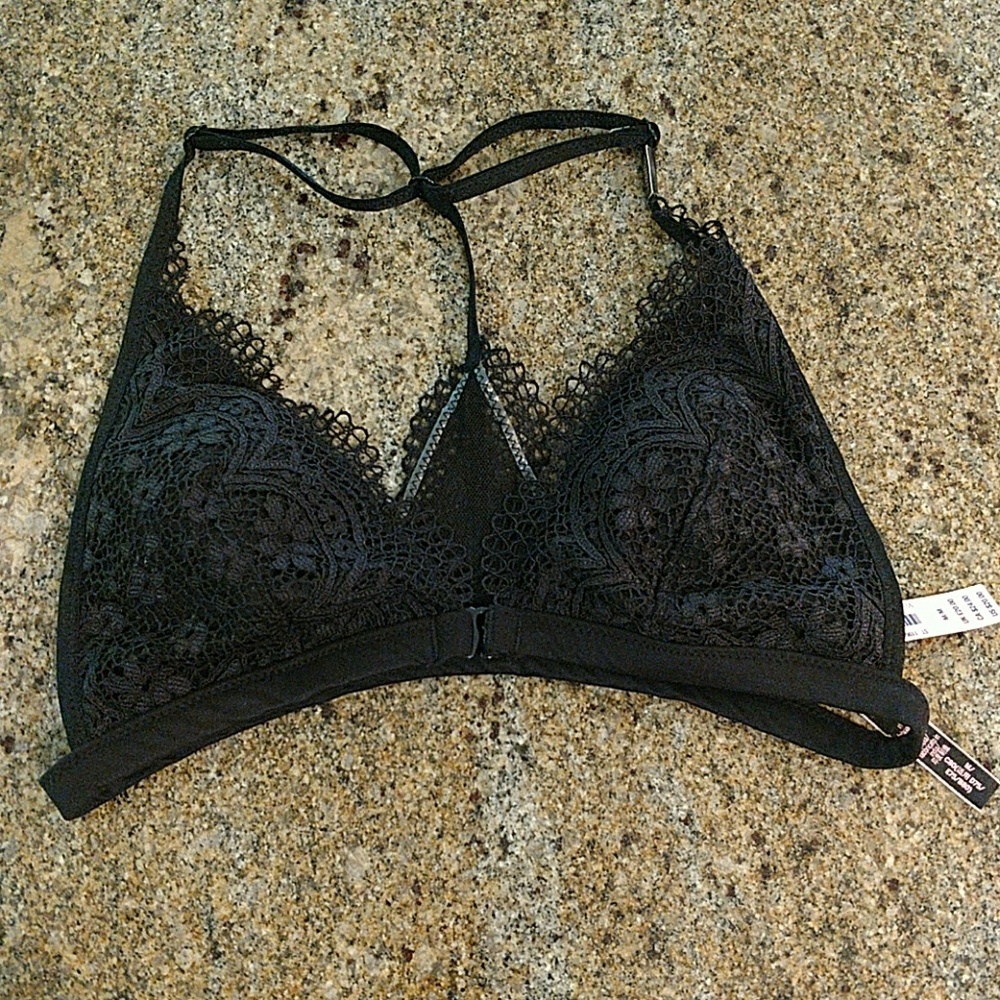 Victoria's Secret Lace Front-Closure Bralette