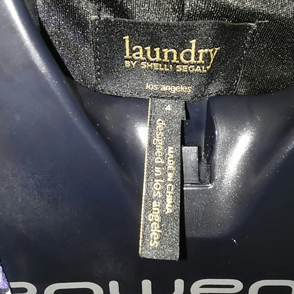 Shelli Segal Multi-color Print Wrap Dress - Picture 3 of 4