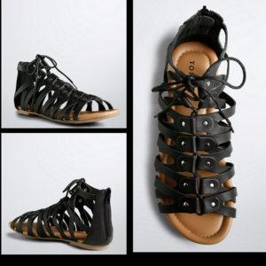 Torrid gladiator sandals size 13W