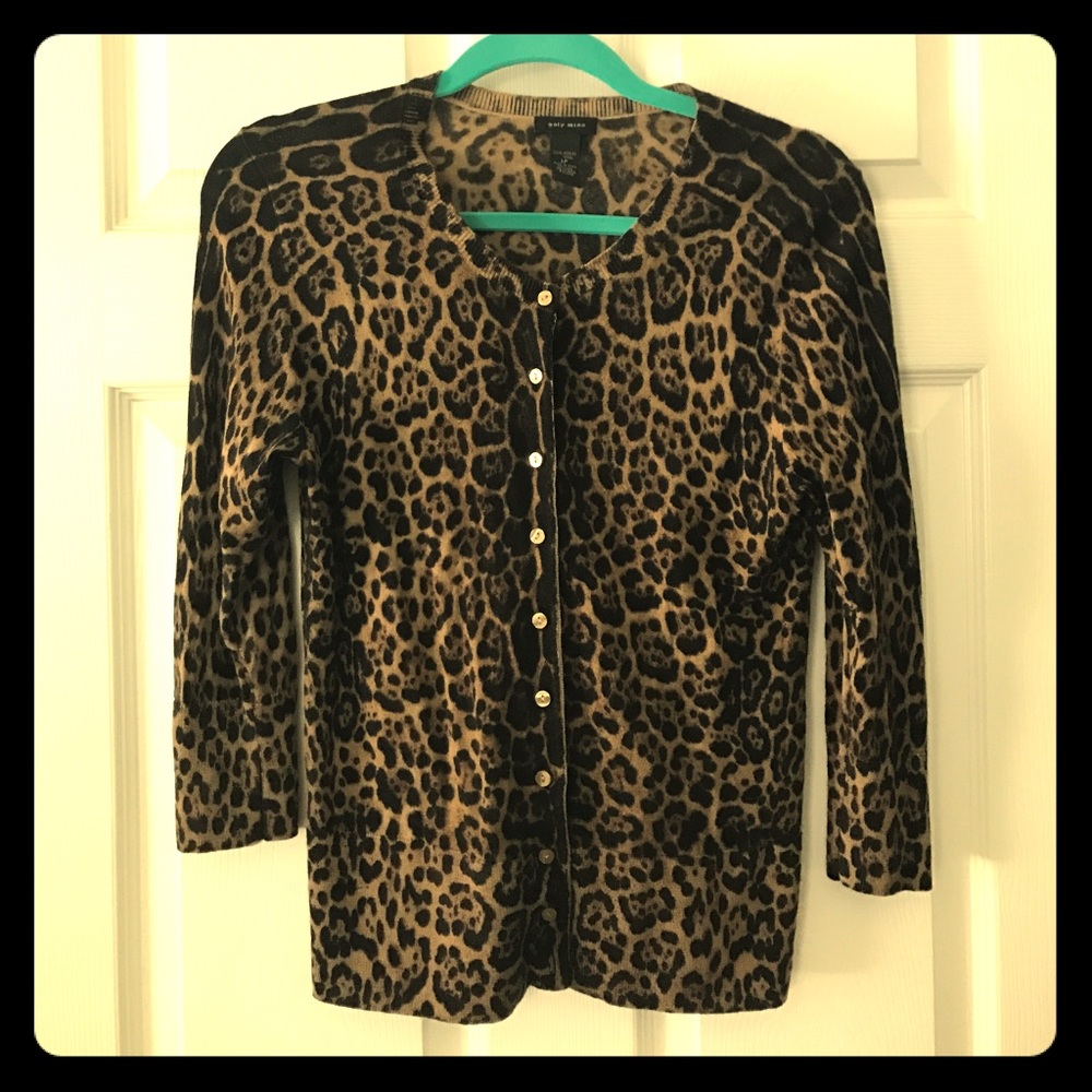Only Mine Leopard Cardigan