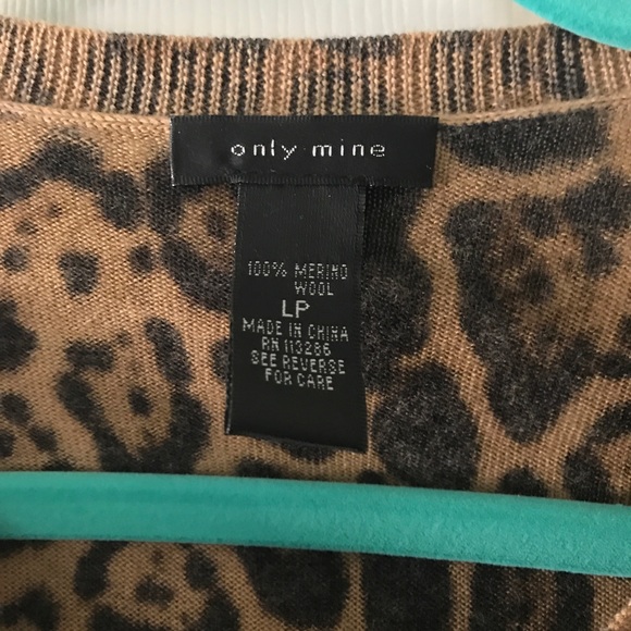 Only Mine Leopard Cardigan - Picture 3 of 4