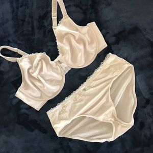 Curvy Couture cotton set 40dd/XL