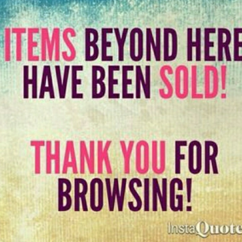 EVERYTHING SOLD BEYOND THIS POINT