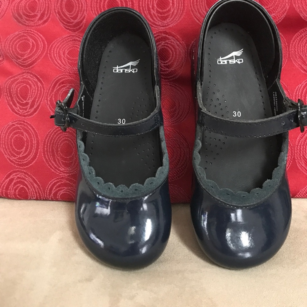 Dansko Mary Jane Navy Blue Shoes