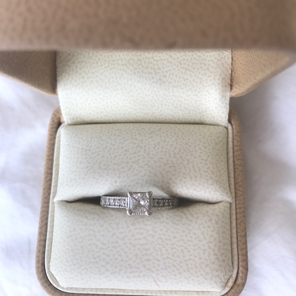 Diamond Ring (Princess Cut)