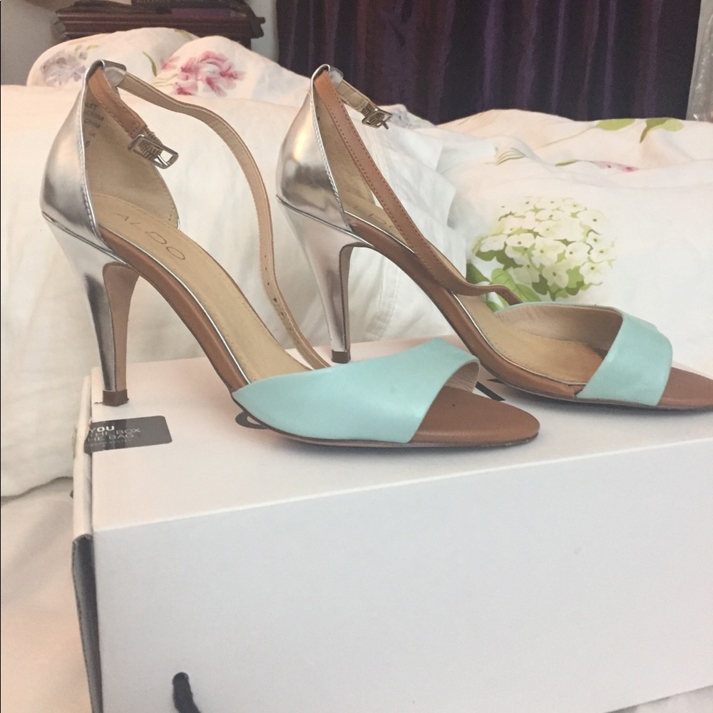 Aldo strappy heels