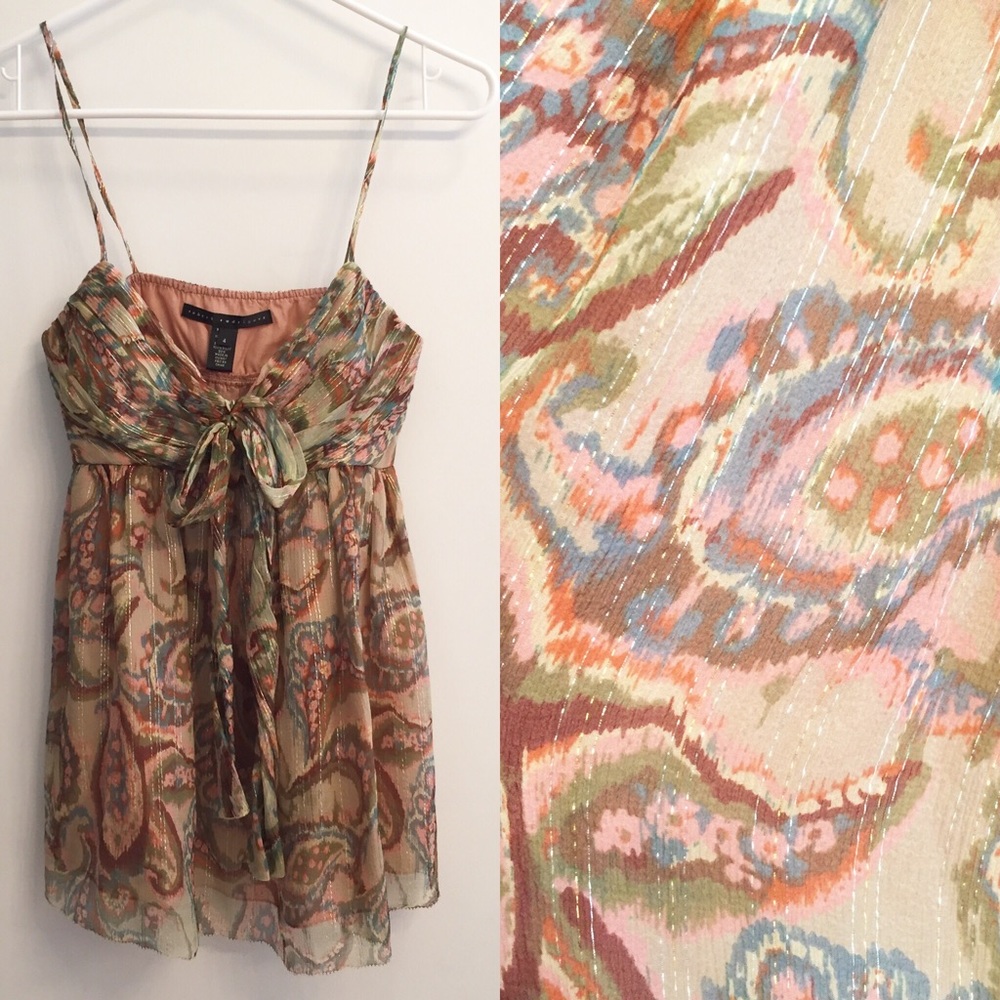 Robert Rodriguez silk top