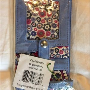 Vera Bradley Snap Wallet and Card Carrier