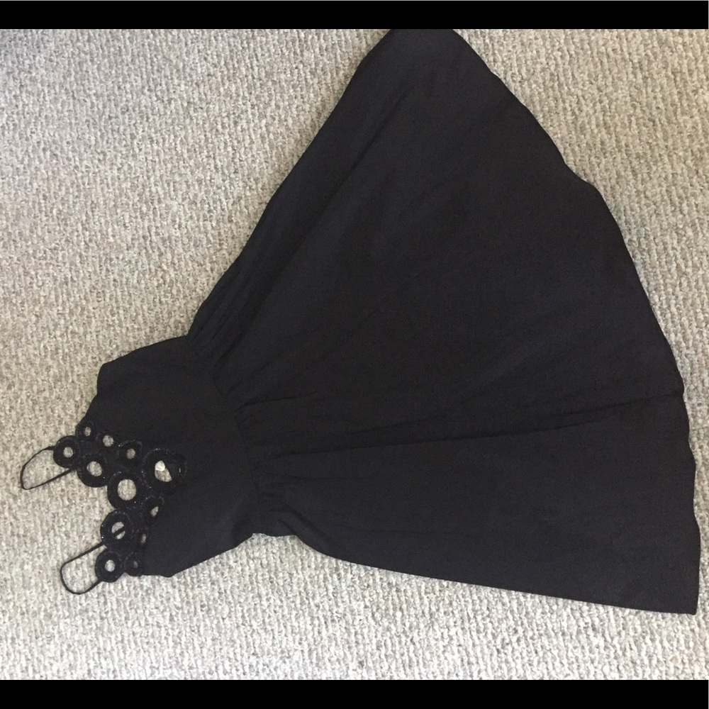 Black cocktail dress