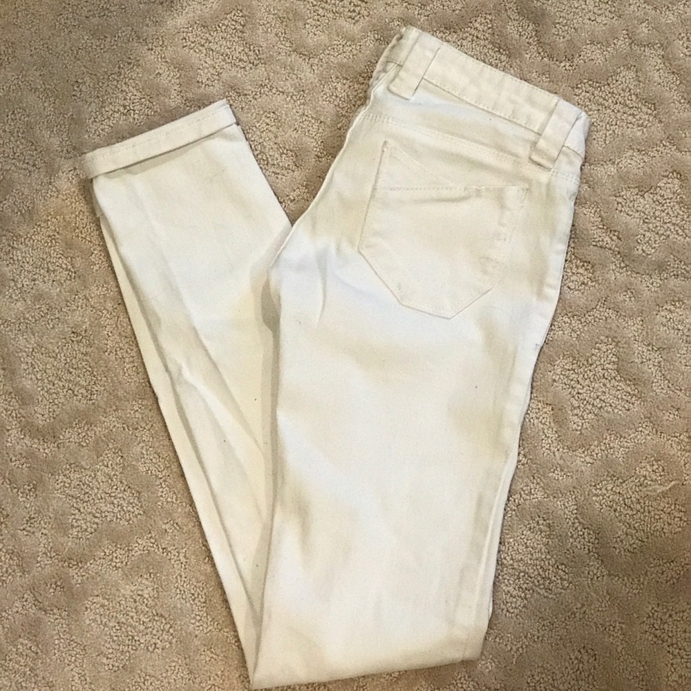 White jeans
