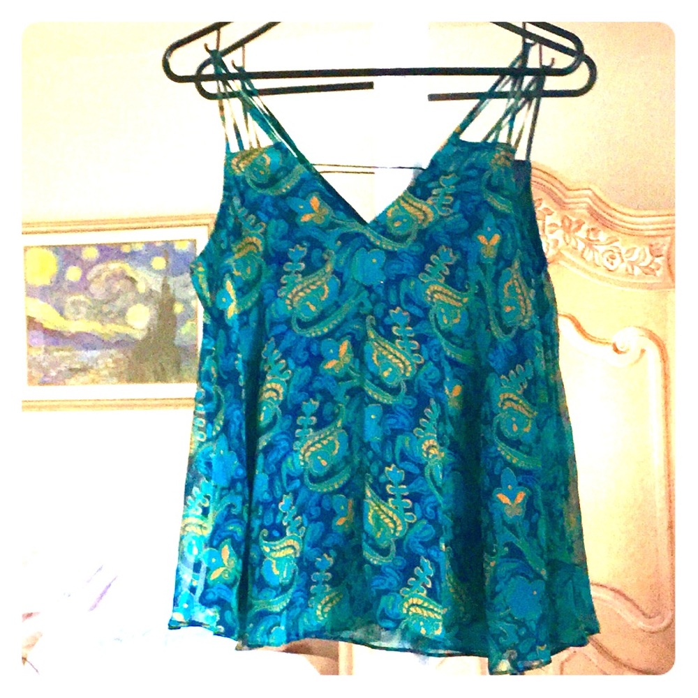 NWT ANTHROPOLOGIE HD in Paris top