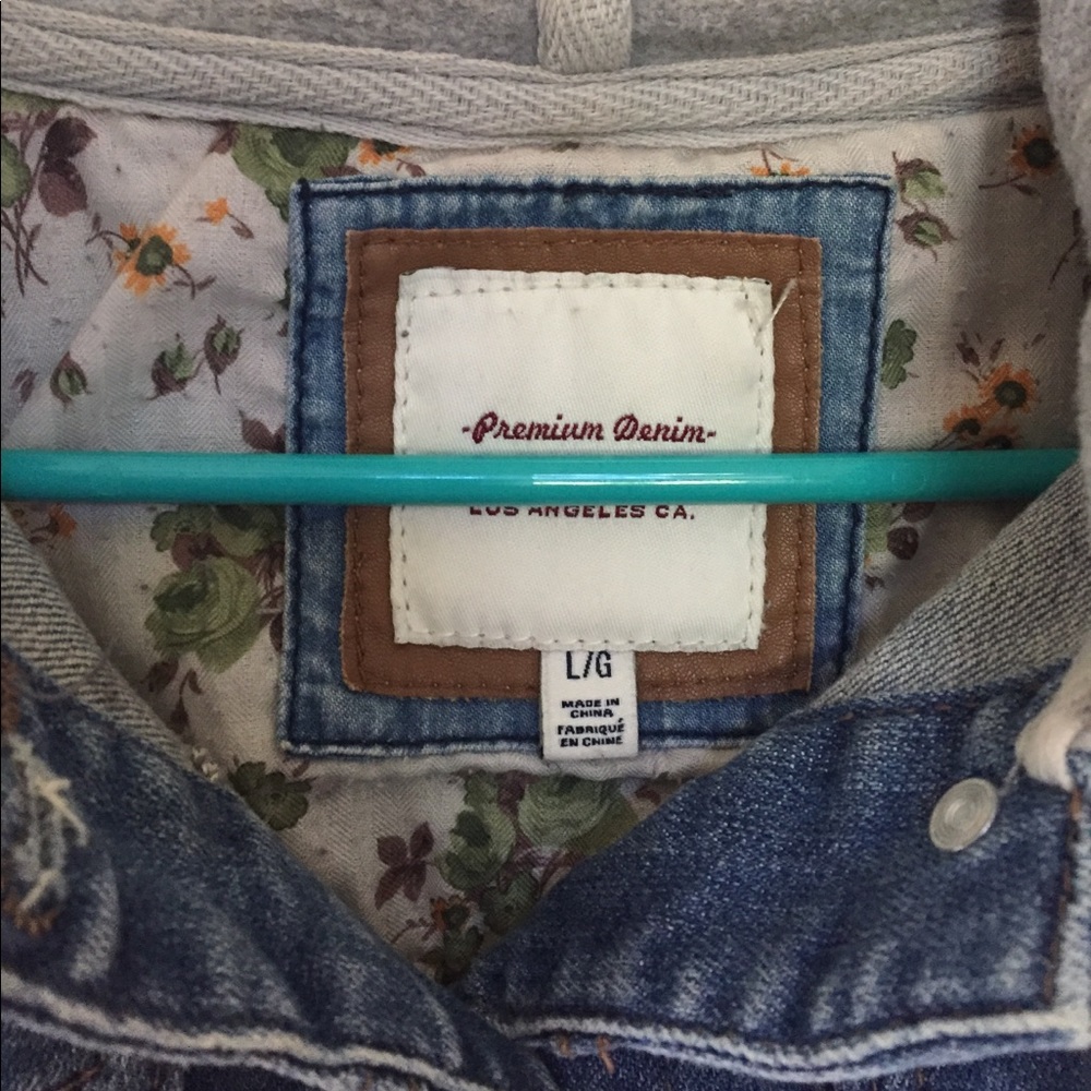 Sweatshirt & jean combo jacket - Picture 3 of 4