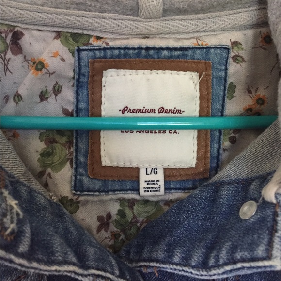 Sweatshirt & jean combo jacket - Picture 3 of 4