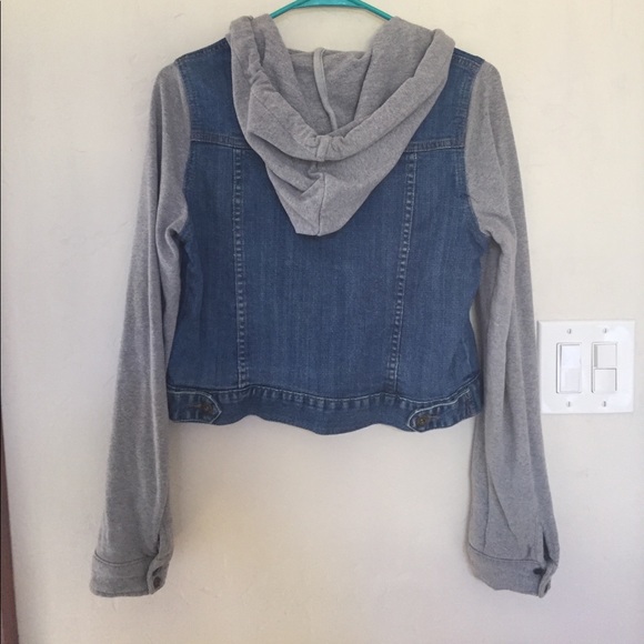 Sweatshirt & jean combo jacket - Picture 4 of 4